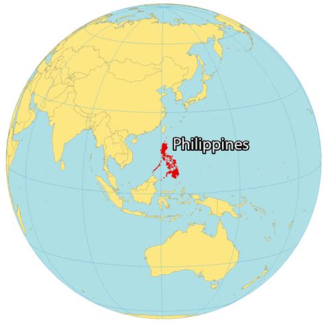 where is the philippines located on the map